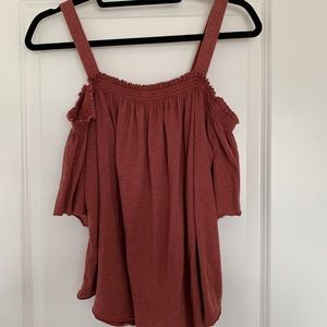 off the shoulder/tank blouse